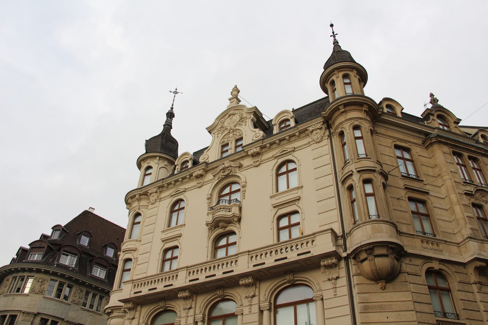 Marktplatz nel centro storico di Basilea